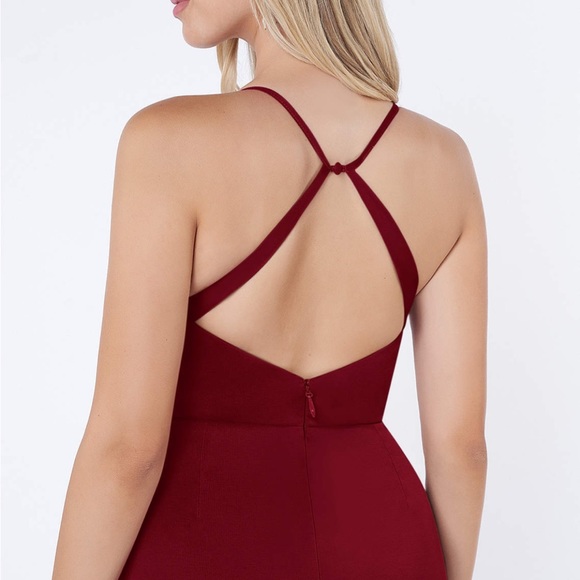 Floor length formal dress with slit EUC - Picture 12 of 12